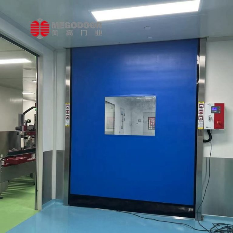 美高拉鏈快速門：具有門簾復(fù)位滾輪，不懼叉車撞擊的創(chuàng)新設(shè)計(jì)縮略圖